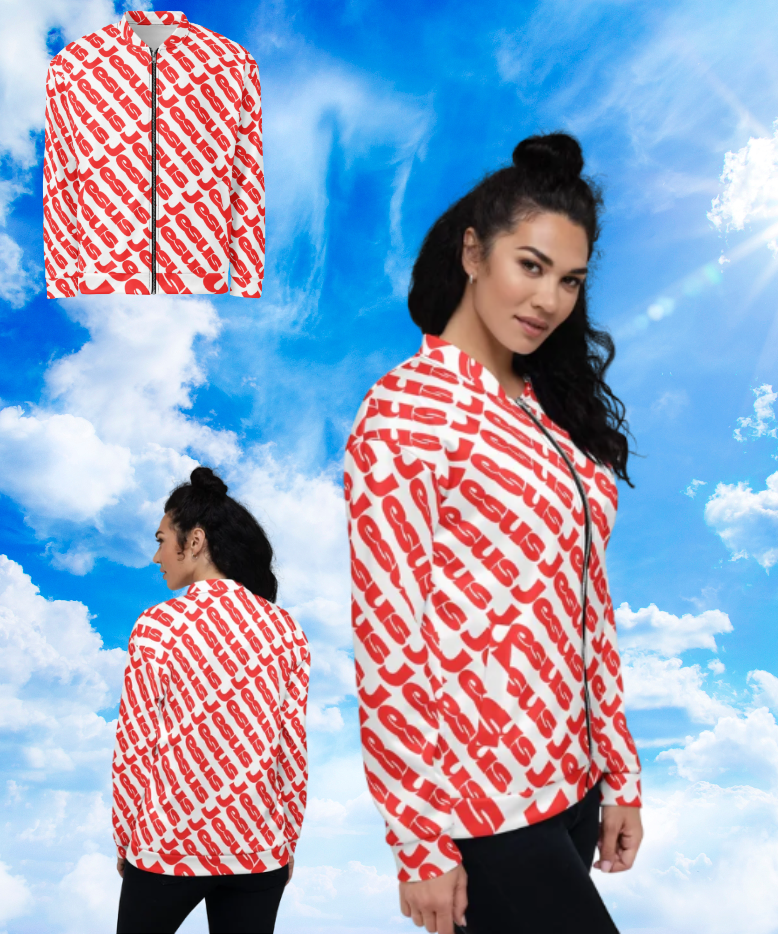 Jesus Bomber Jacket