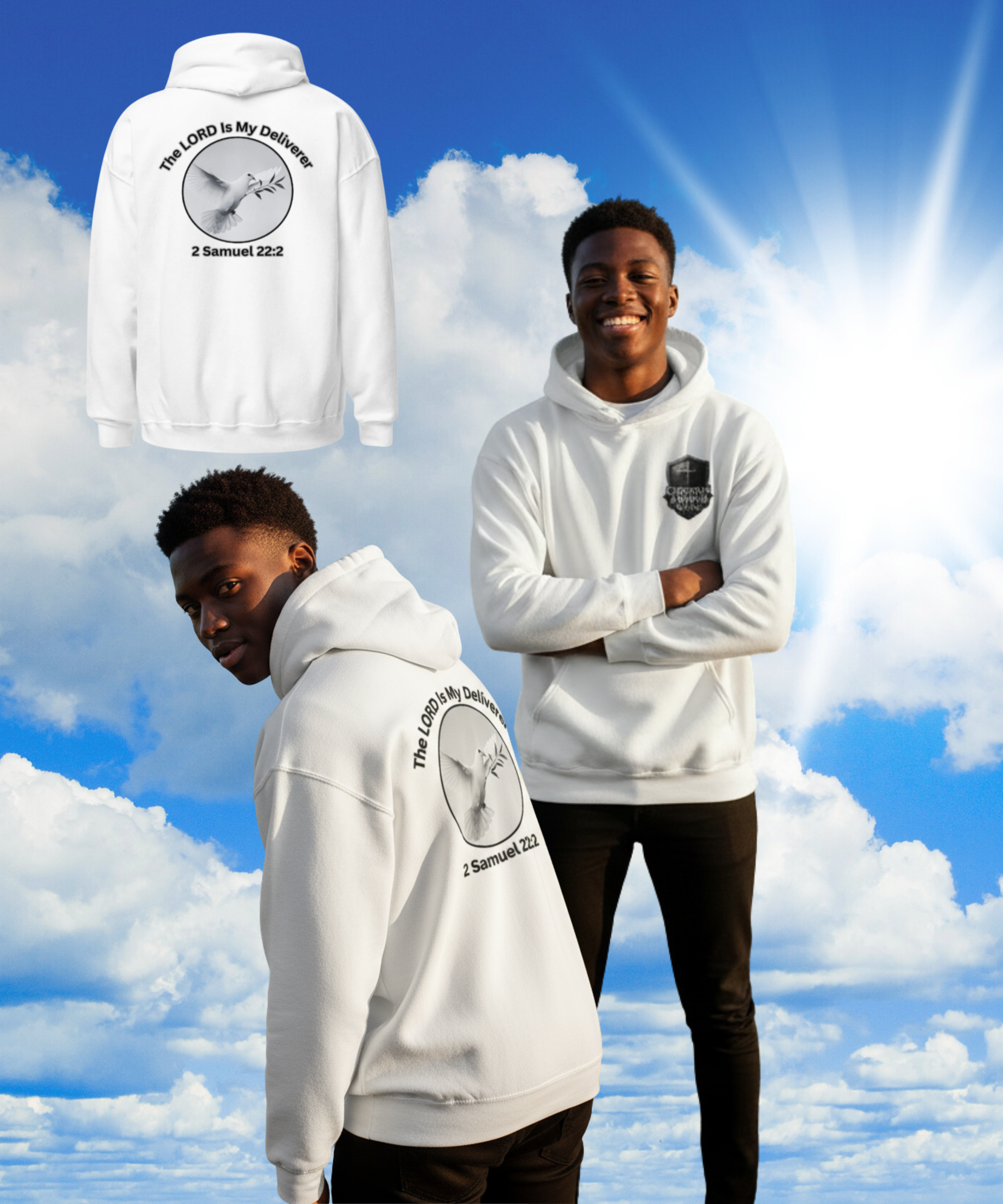 The Lord Is My Deliverer, Hoodie
