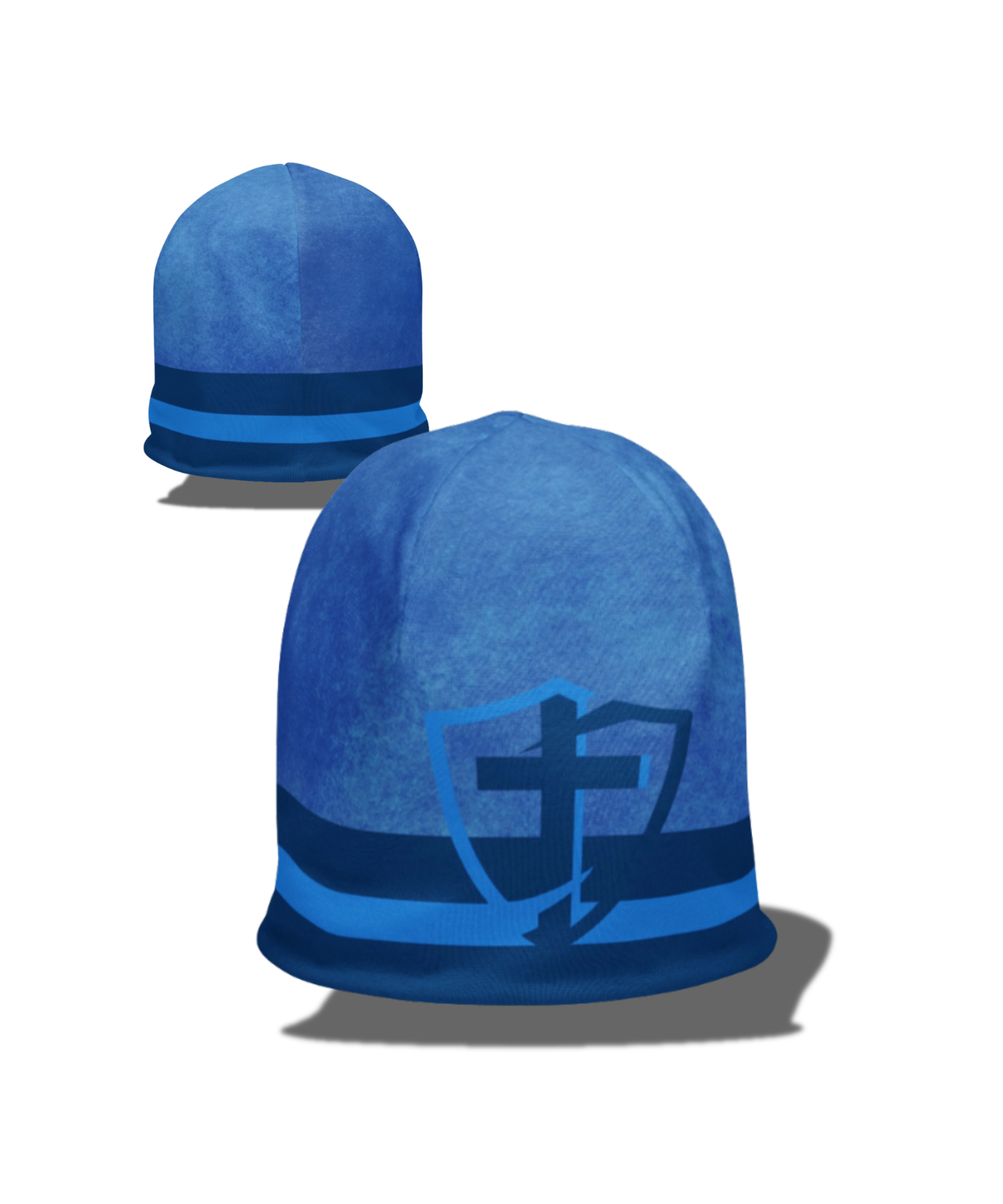 Cross and Shield Beanie