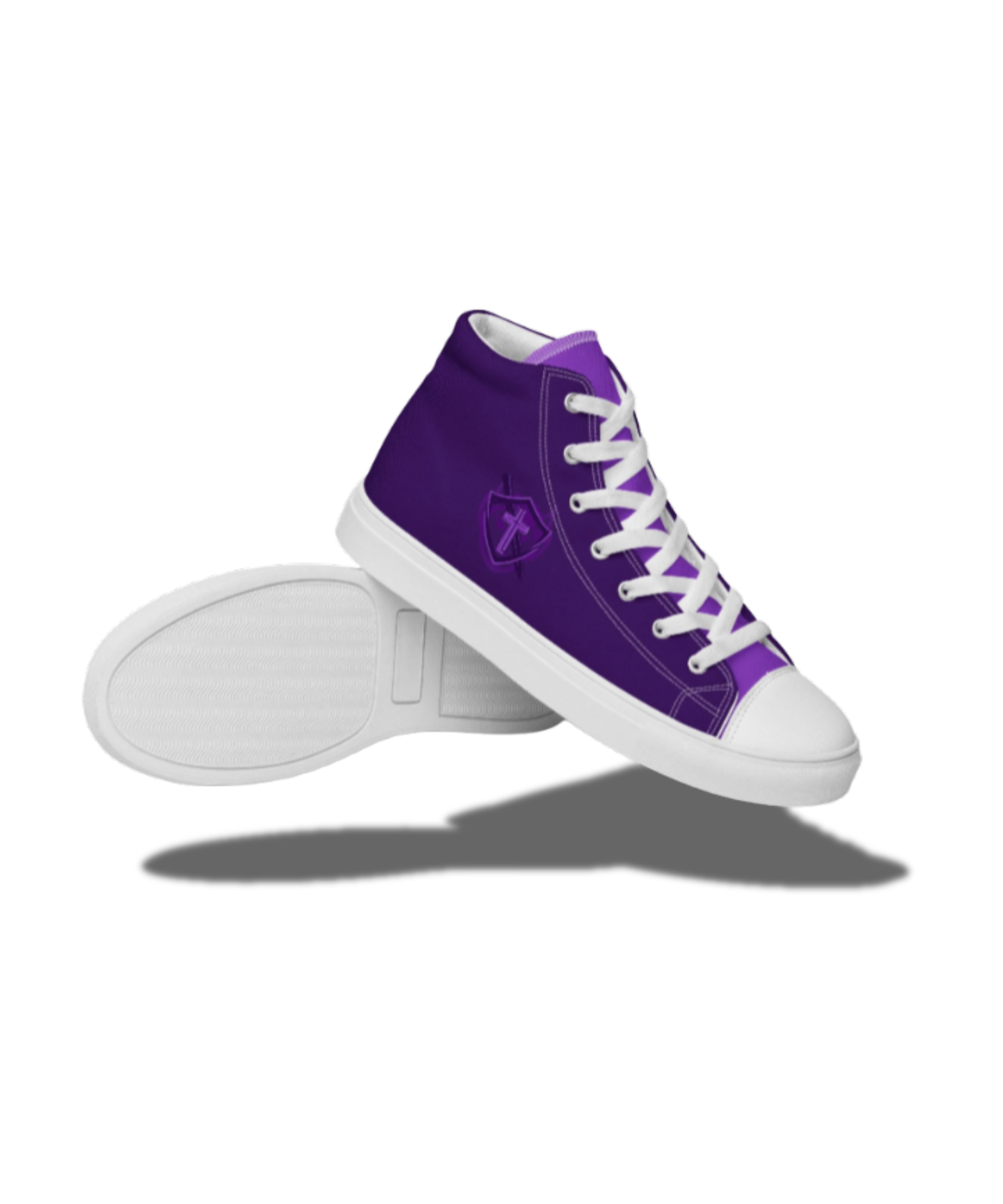 Men’s Whole Armor of God High Top Canvas Shoes