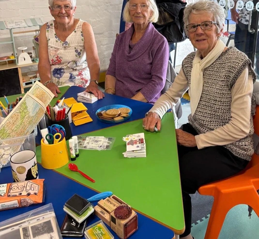 Community dementia friendly project  collaboration with Amgueddfa Cymru, Big Pit