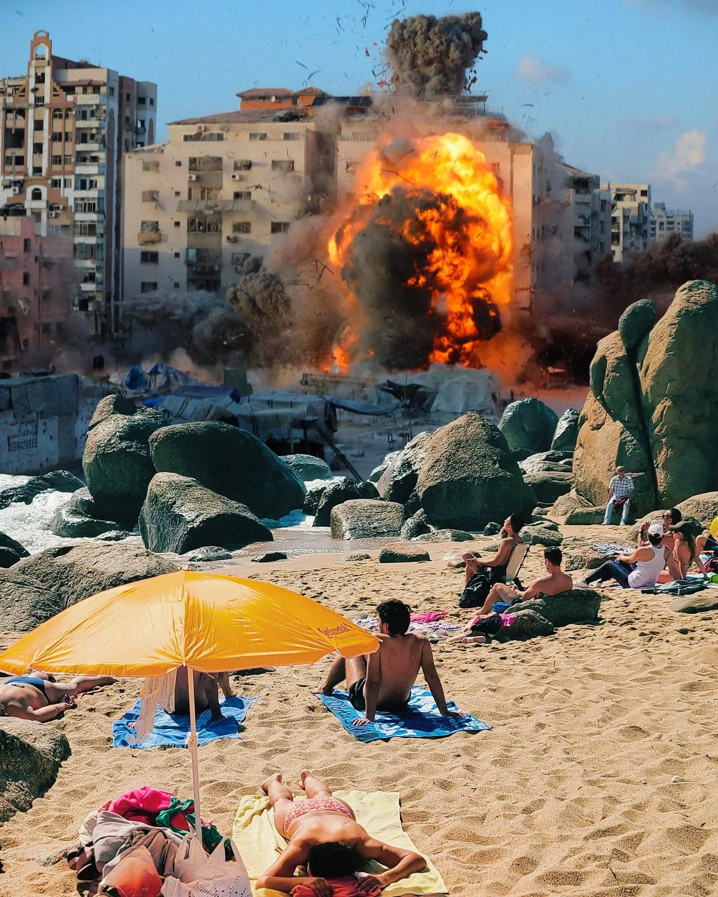 Same Planet, Different Worlds. 📹
Collage by @emirshiro
&bull; This collage were created in Photoshop using only two different photos. No artificial intelligence was used.