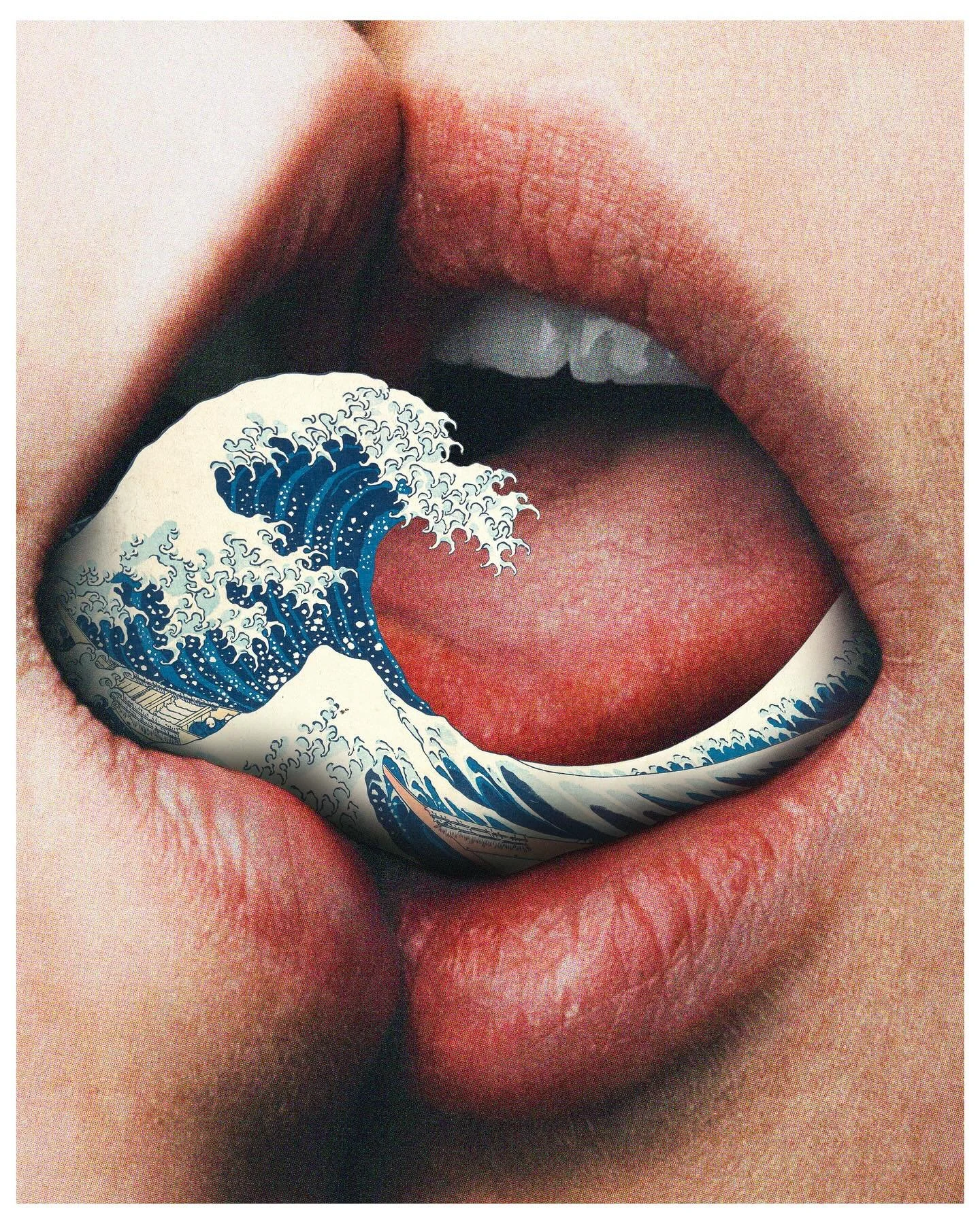 La D&eacute;ferlangue 🌊 (Art Prints in my bio)
Visual @emirshiro 
Title @rauseandfae