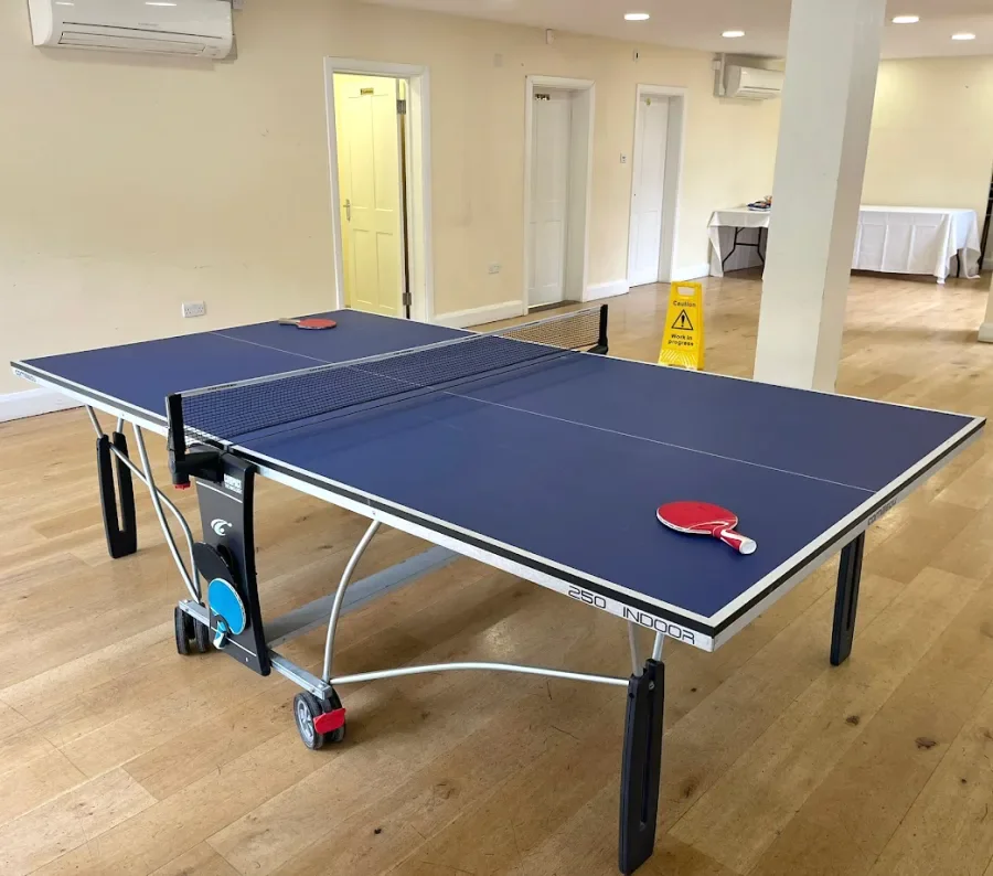 Picture of a table tennis table that's for hire in London and the home counties