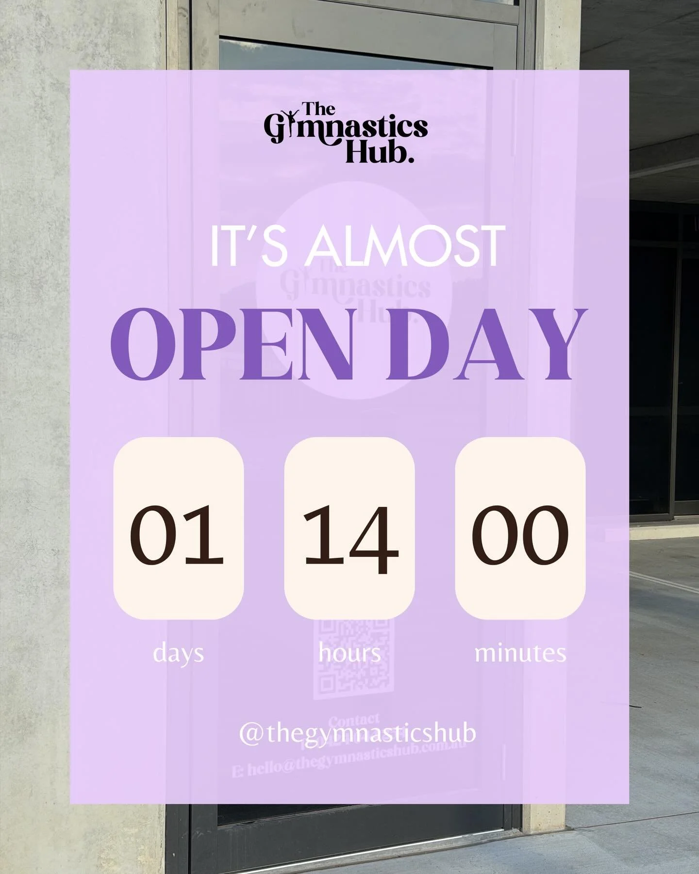 OPEN DAY IS ALMOST HERE 🥳💜

After months of building, planning and dreaming&hellip; you finally get to walk through the doors ✨

We&rsquo;re so ready to welcome our TGH families, meet new little gymnasts, and show you what The Gymnastics Hub is all