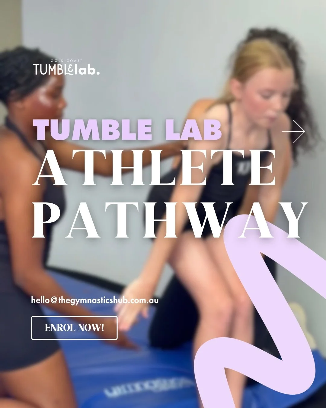 From forwards rolls to full twists ✨💜

At Tumble Lab, we offer classes for every stage of your athlete&rsquo;s journey - whether they&rsquo;re starting out in beginner tumble, building technique in dynamics, or striving for higher level skills in tw