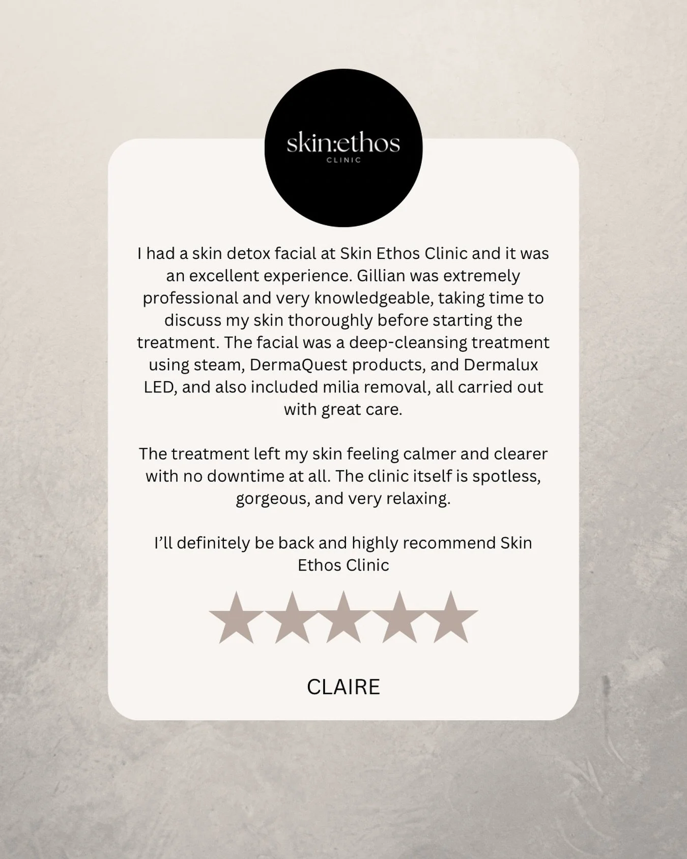 Client review 🫶🏼