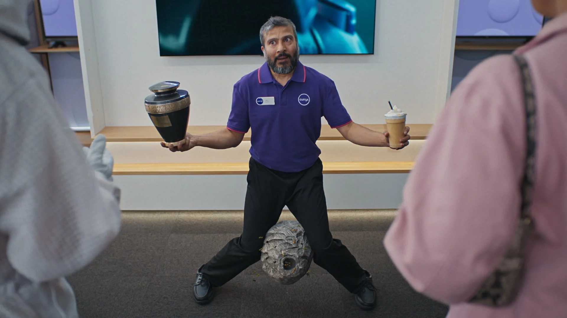 Currys commercial colour grade DaVinci Resolve freelance colorist London colourist