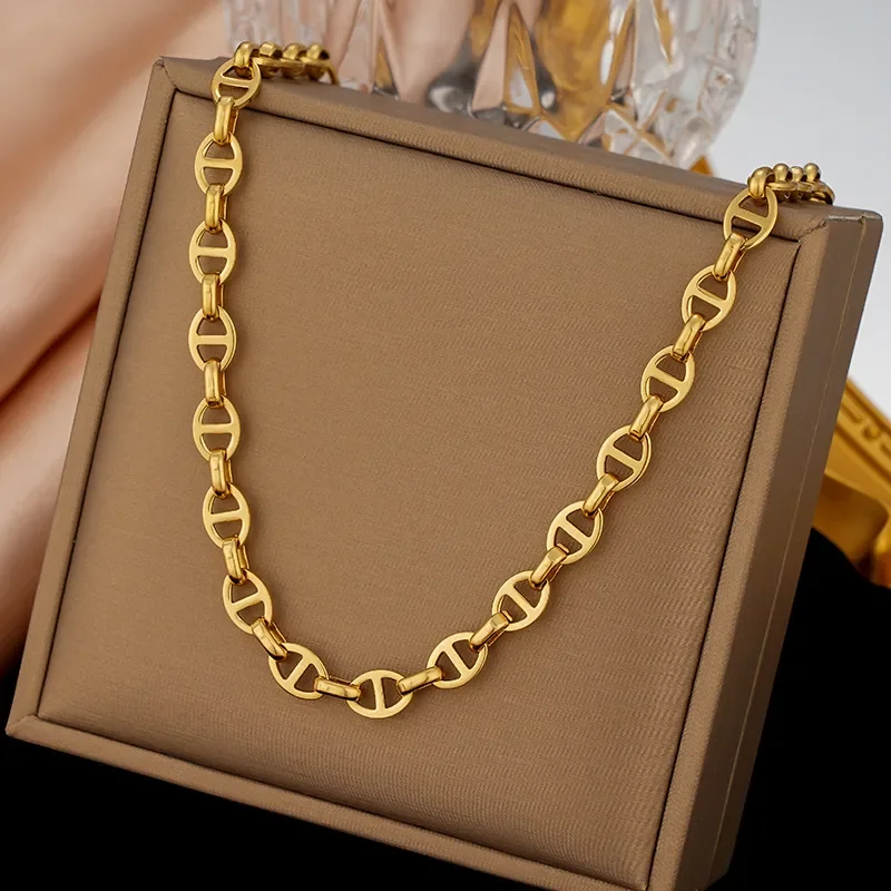 Rev-tement-PVD-Plaqu-Or-V-ritable-Or-18-Carats-Couleur-Unie-Acier-Inoxydable-304-D-contract-e-Style-Simple-R-sistant-L-Eau-Et-Ne-Ternit-Pas-Bracelets-Collier-2 e.webp