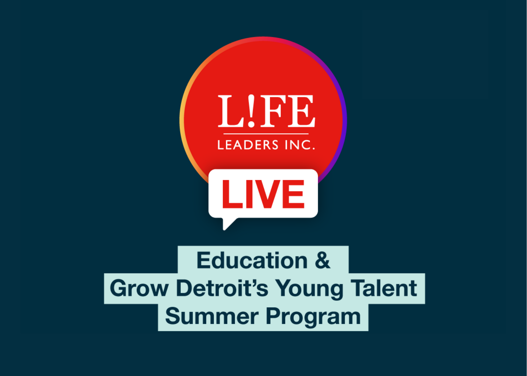 IG LIVE: EDUCATION &amp; GDYT PROGRAM