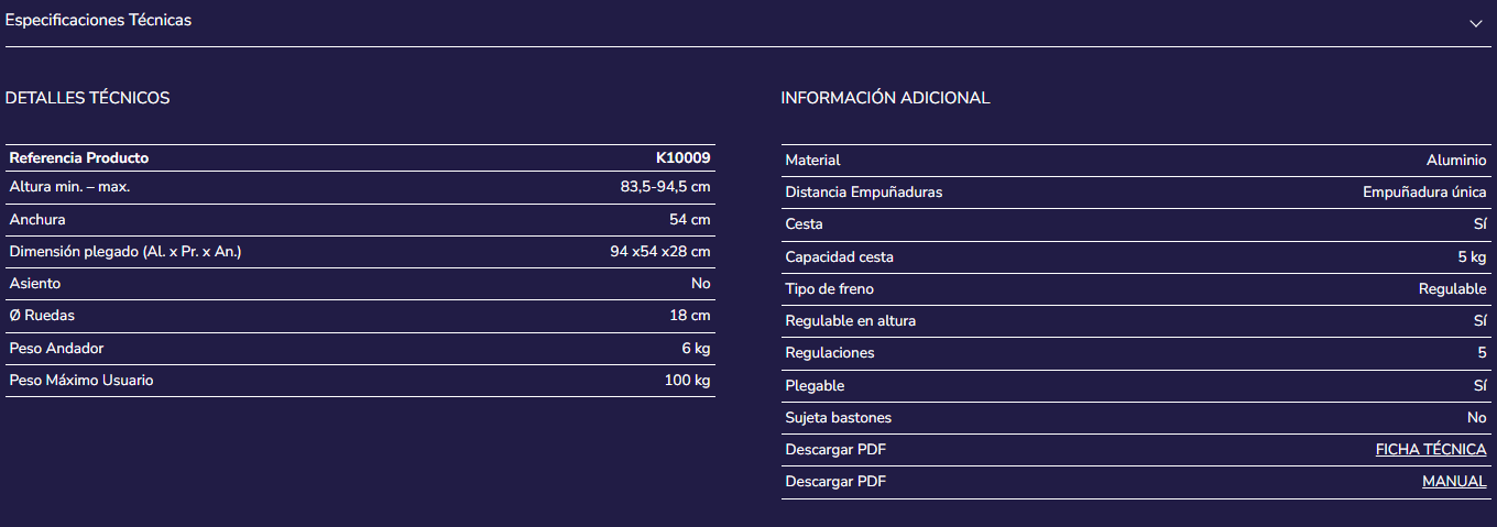 Andador Estrecho para Casa y Exterior, Andadores para Personas Mayores Adultos con Bandeja Blanco Negro