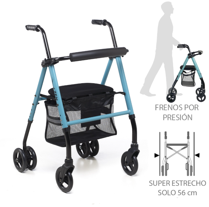Rollator con frenos por presión ZEN HI-LOW.png