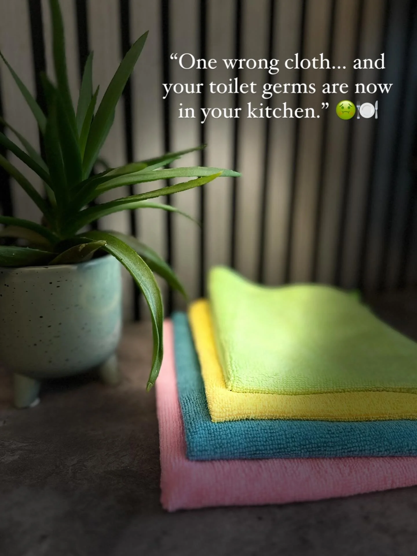 🧼✨ Colour Coding: Your Secret Weapon for a Cleaner, Safer Space ✨🧼

Ever wondered why professional cleaners always have different coloured cloths, mops, and buckets? It&rsquo;s not just to look pretty &mdash; it&rsquo;s to stop germs from travellin