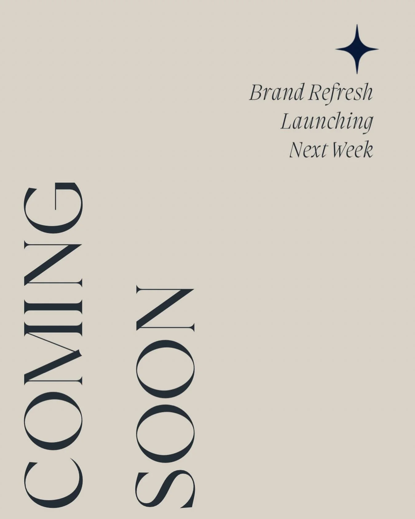 Something&rsquo;s changing next week.

No hype, no big reveal (yet) &mdash; just a heads up.
We&rsquo;re refreshing the brand, and it might feel a little different at first.

Same values. Same intentions. Just clearer, sharper, more us.

If you have 