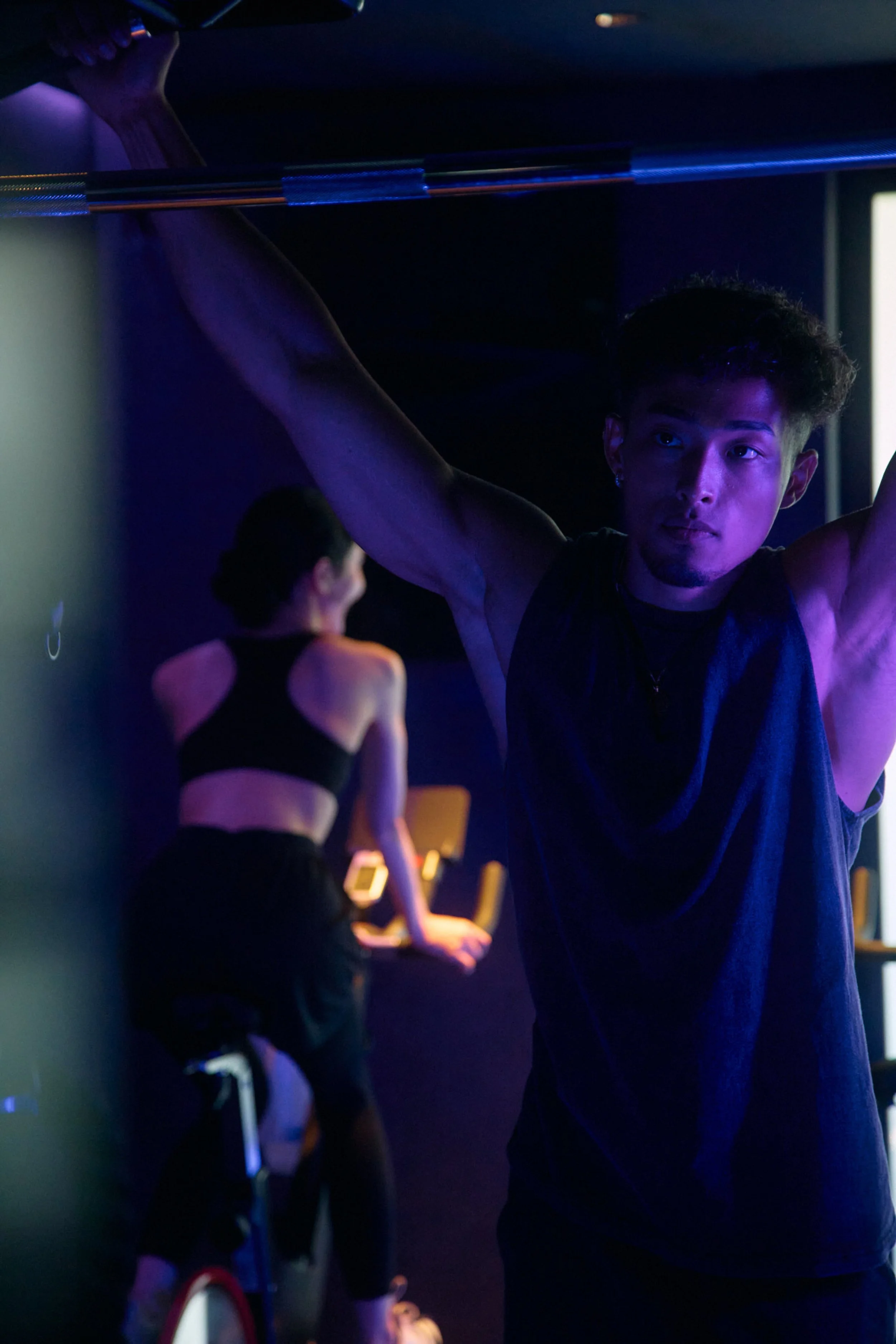 Hotel fitness and wellness space