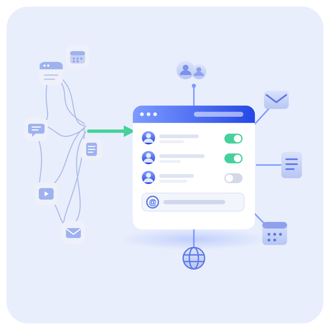 Centralised Google Workspace admin console consolidating scattered tools
