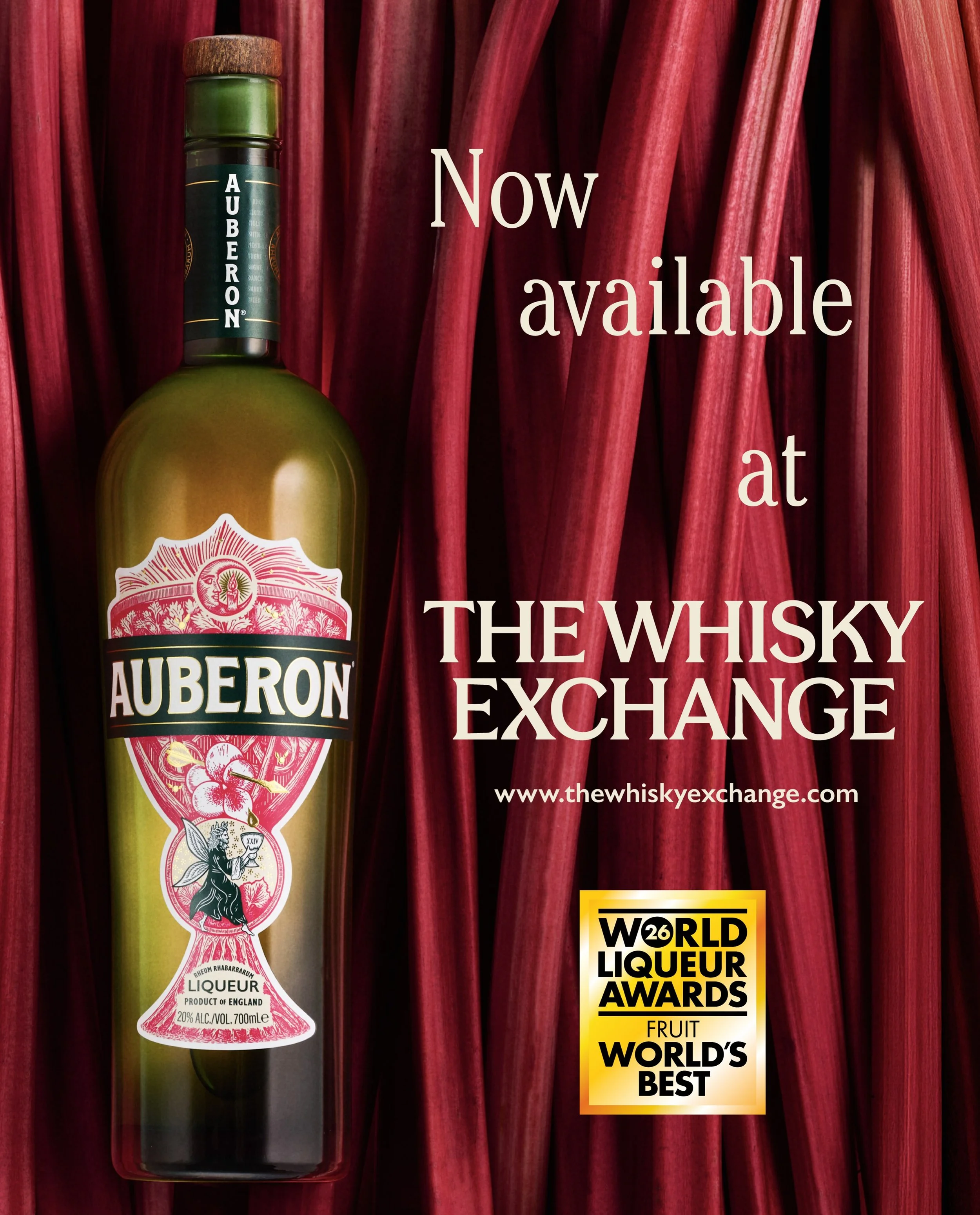 We like to think that we only keep the best of company and that is never truer than our listing on @whiskyexchange 

England&rsquo;s finest rhubarb liqueur, now available nationwide.

Now even easier to find. You know what to do.

#drinkauberon #aube