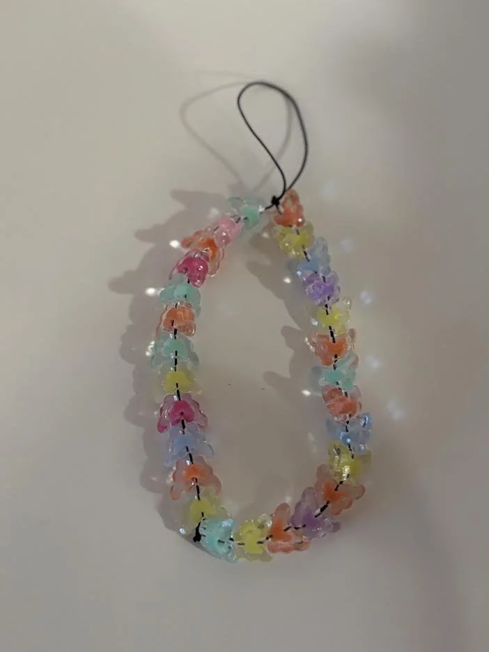 Beaded Phone Charm
