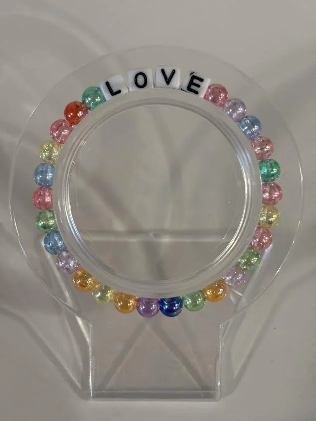 XS Valentine's Day Beaded Bracelet