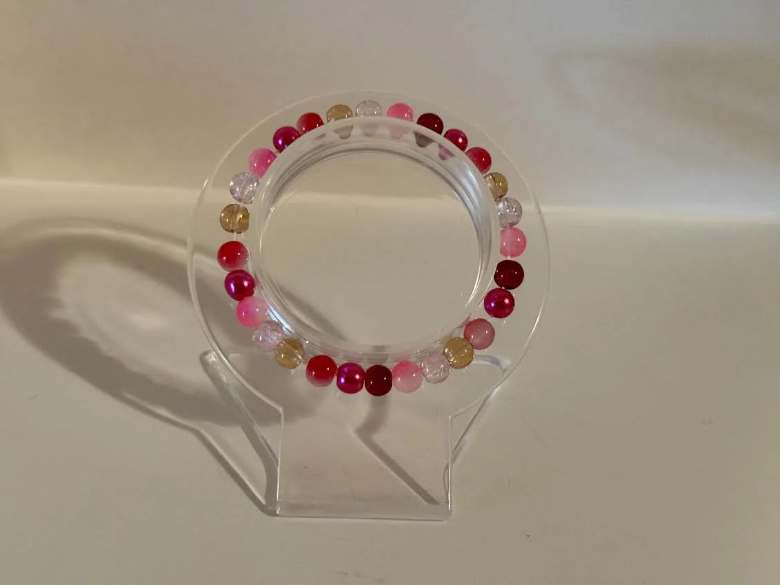 XXS Valentine's Day Beaded bracelet