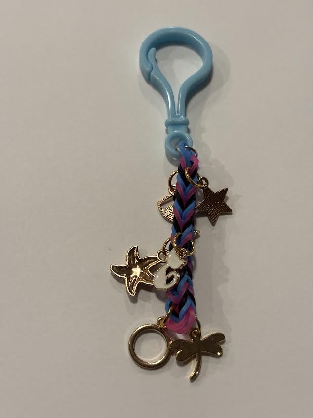Rainbow Loom Bag Charm