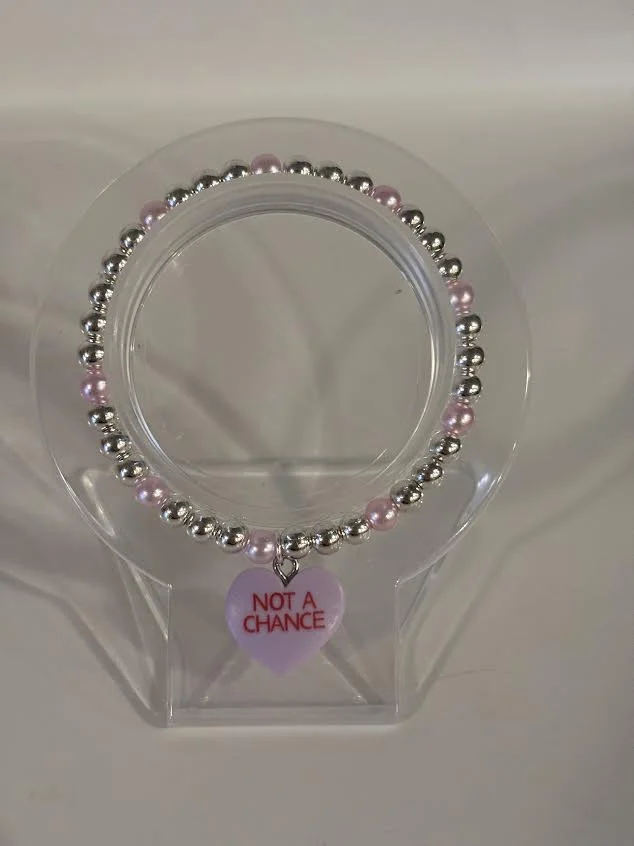 XS Valentine's Day Beaded Bracelet