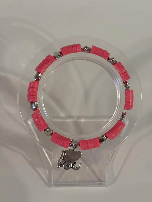 XS Valentine's Day Beaded Bracelet