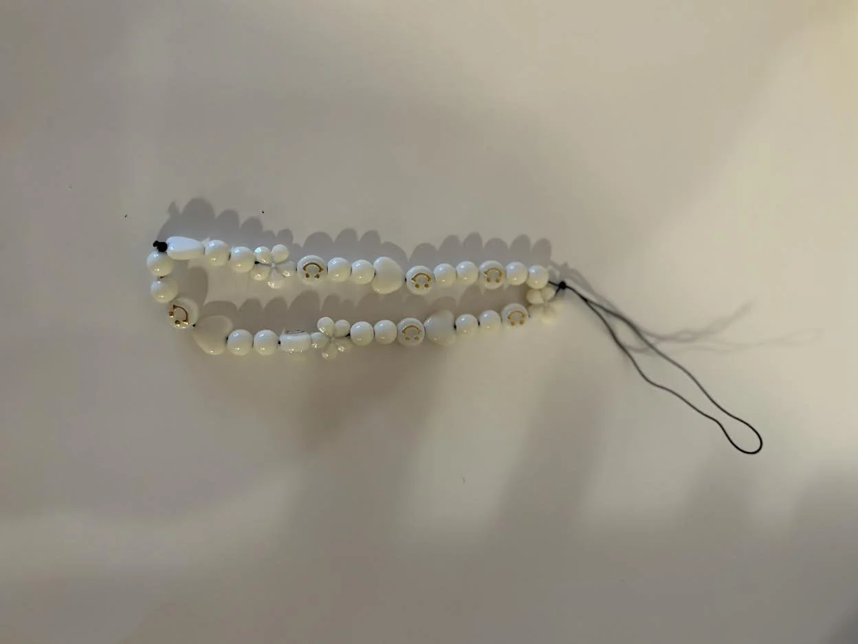 Beaded Phone Charm
