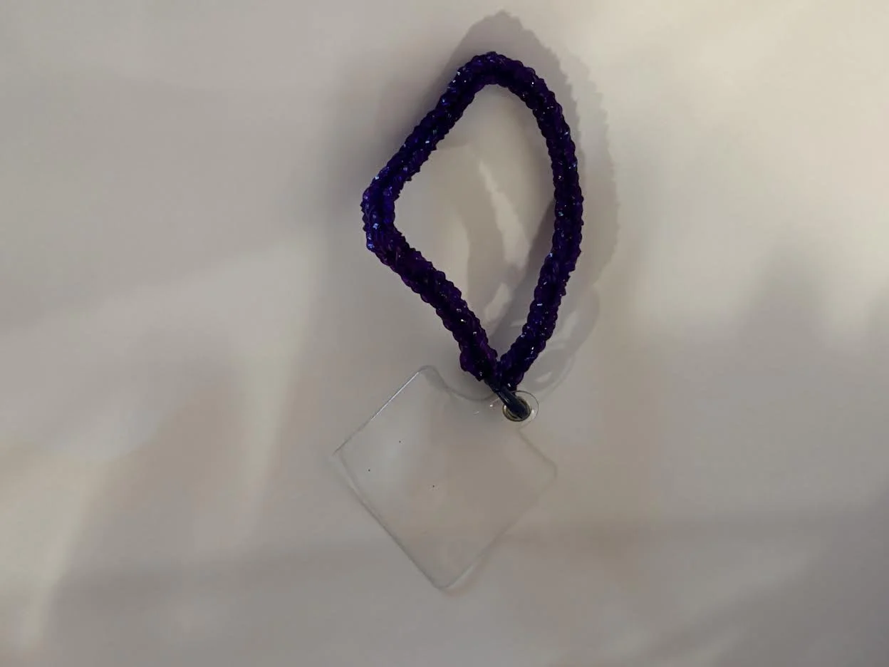 Rainbow Loom Phone Charm