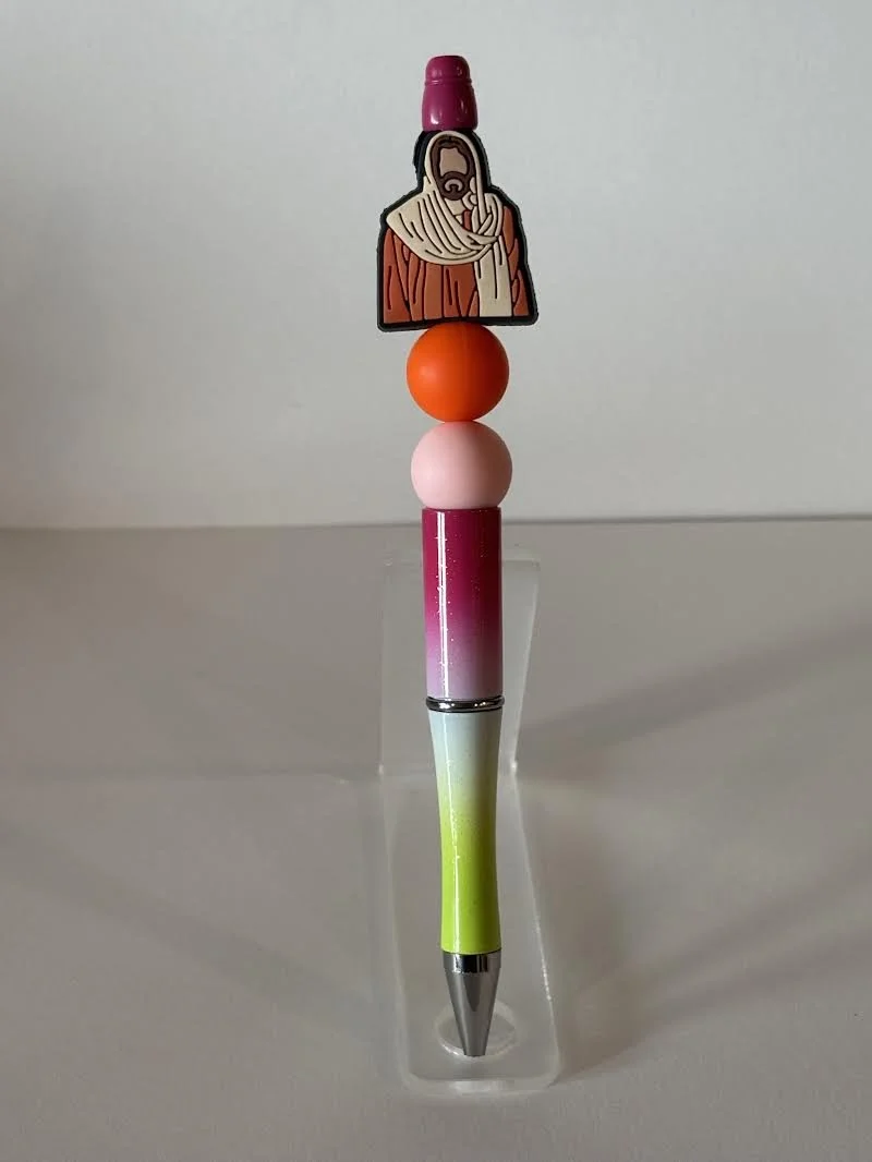 Jesus Beaded Pen