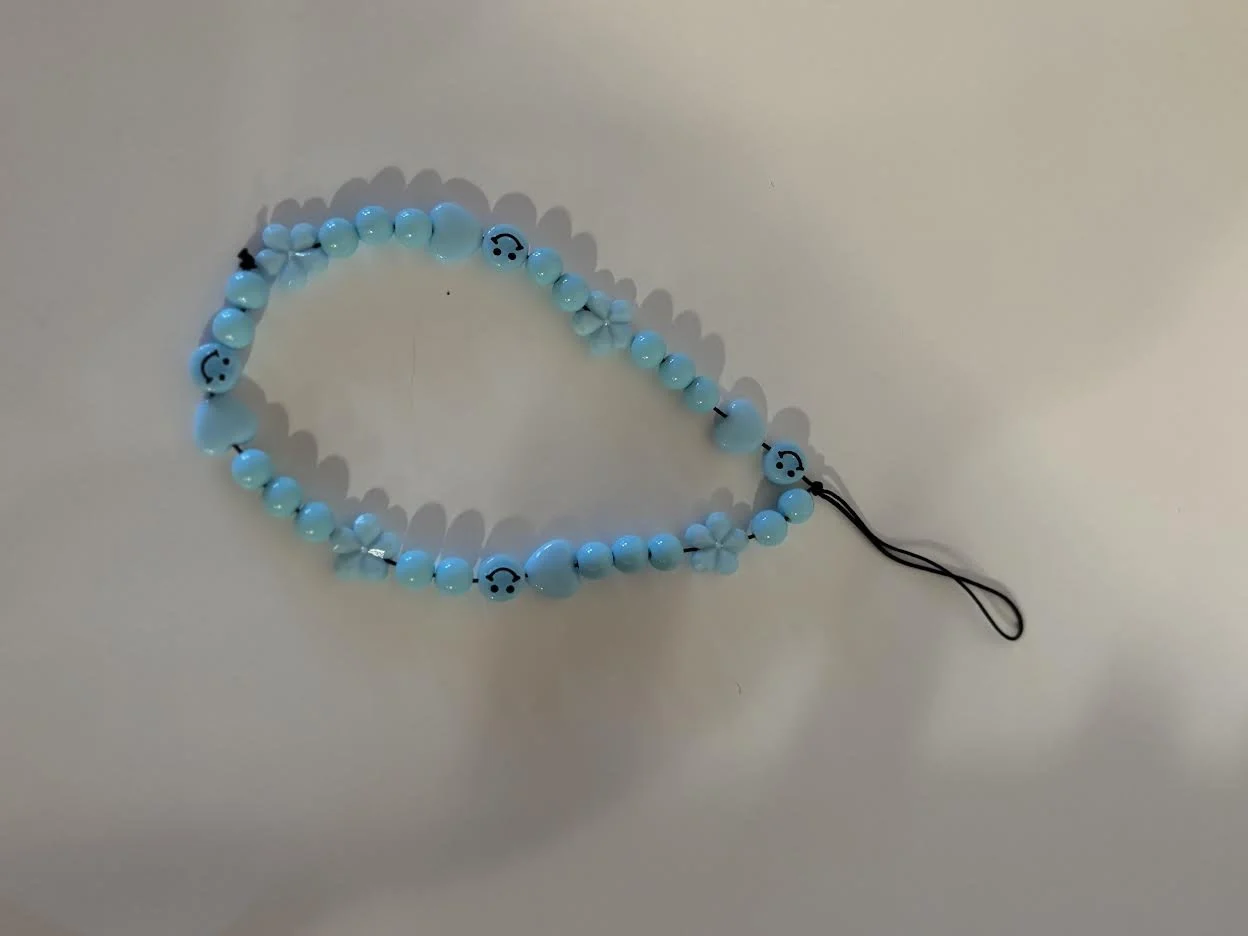 Beaded Phone Charm
