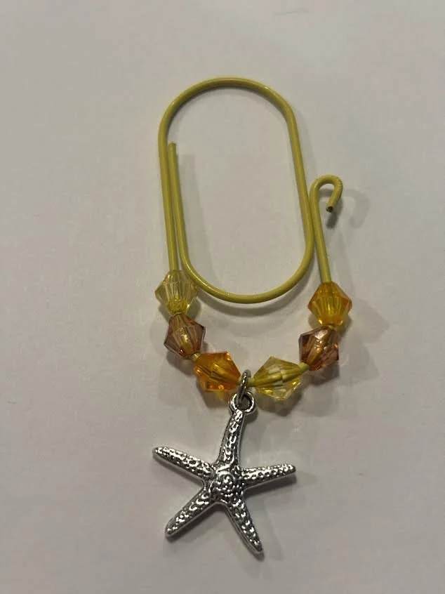 Silver Paper Clip Charm