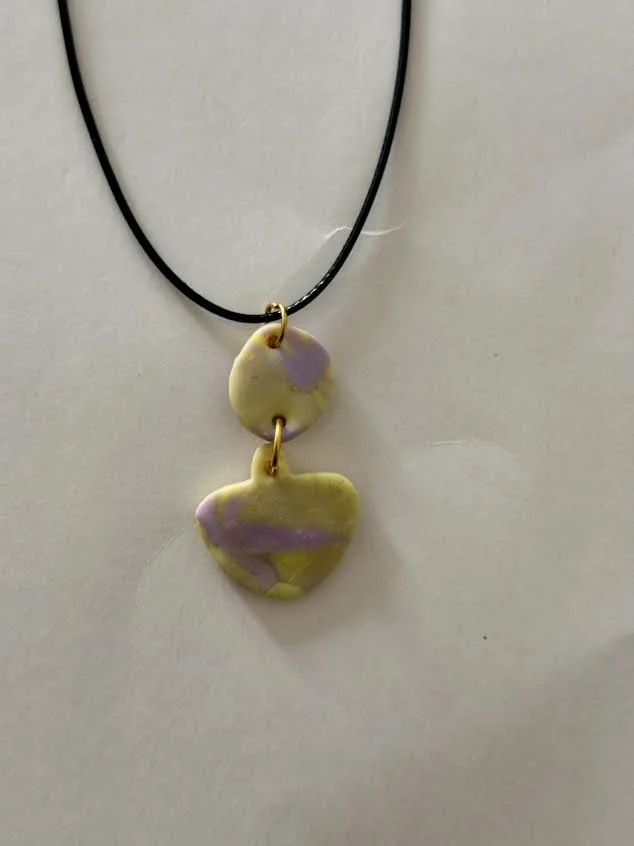 Unique Clay Necklace