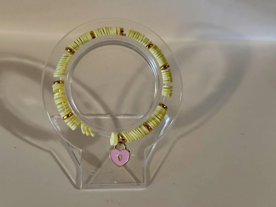 XXS Valentine's Day Beaded Bracelet