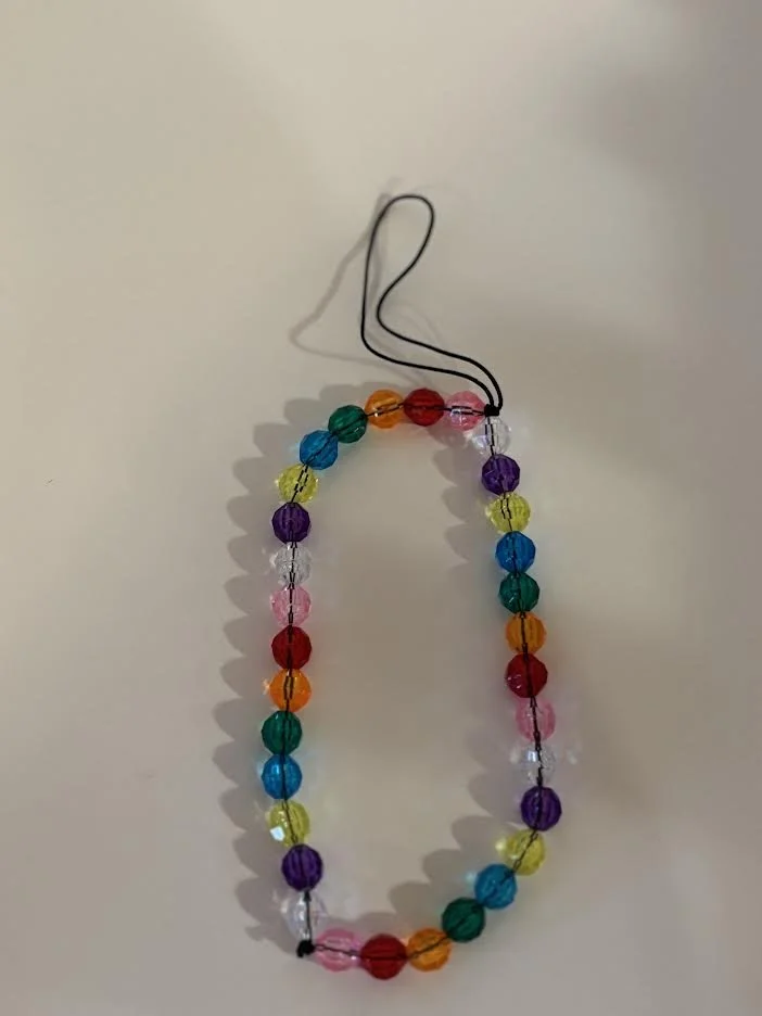 Beaded Phone Charm