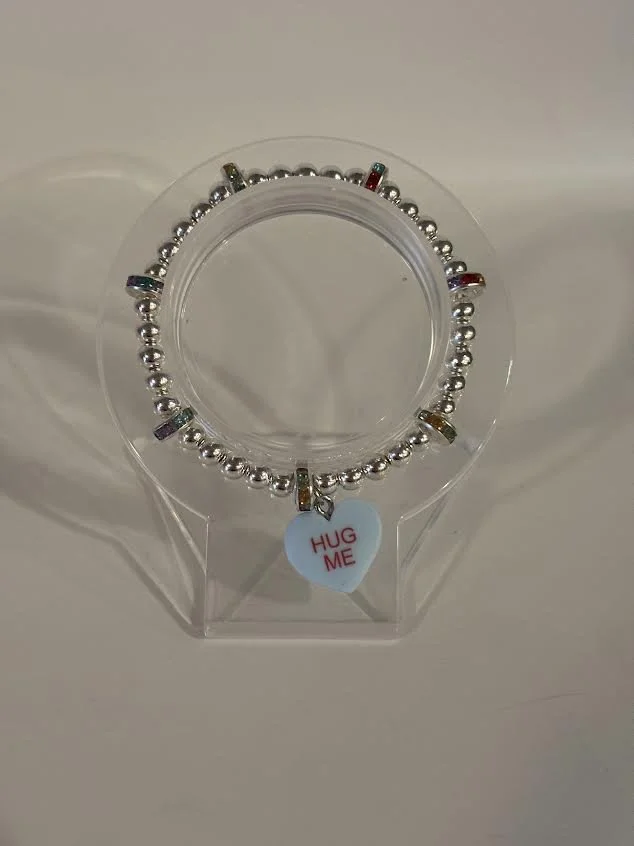 XS Valentine's Day Beaded Bracelet