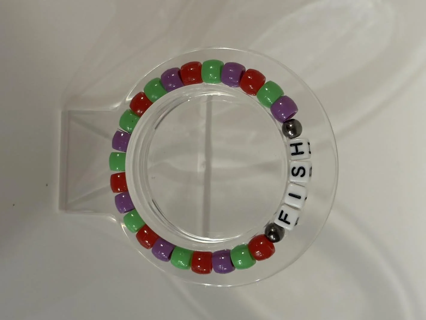 XS Fish Pony Beaded bracelet