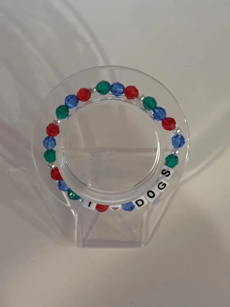 Small Dog Beaded Bracelet