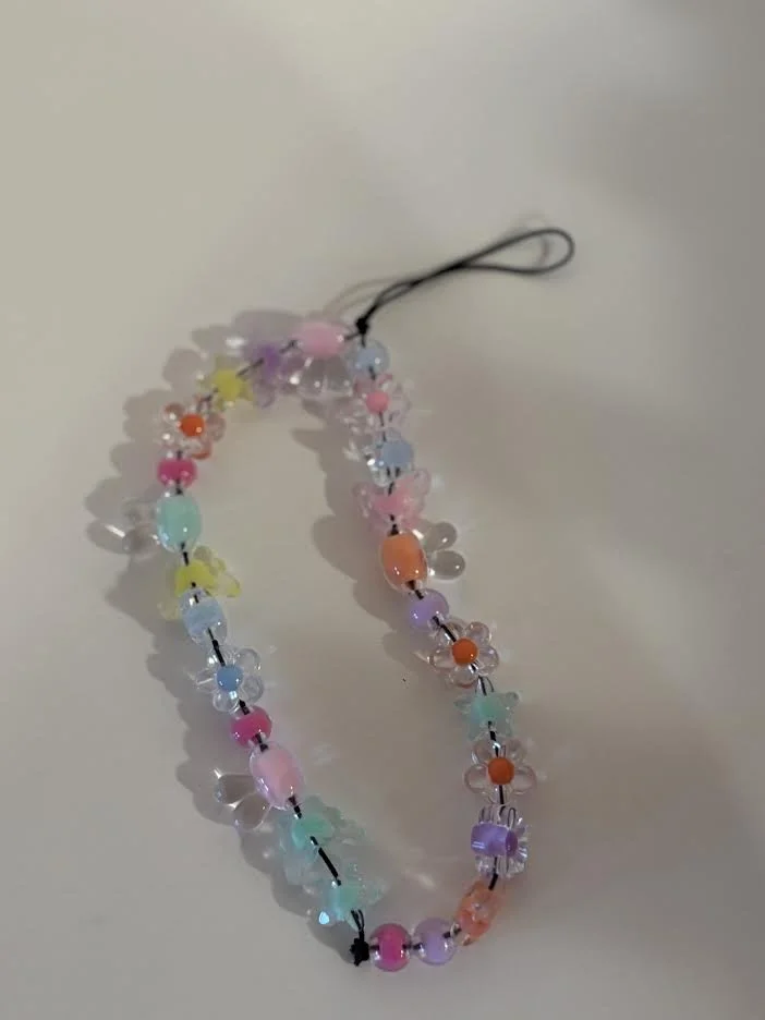 Beaded Phone Charm