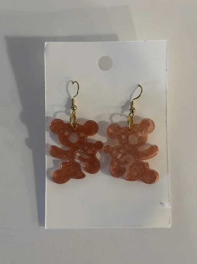 Resin Koala Earrings