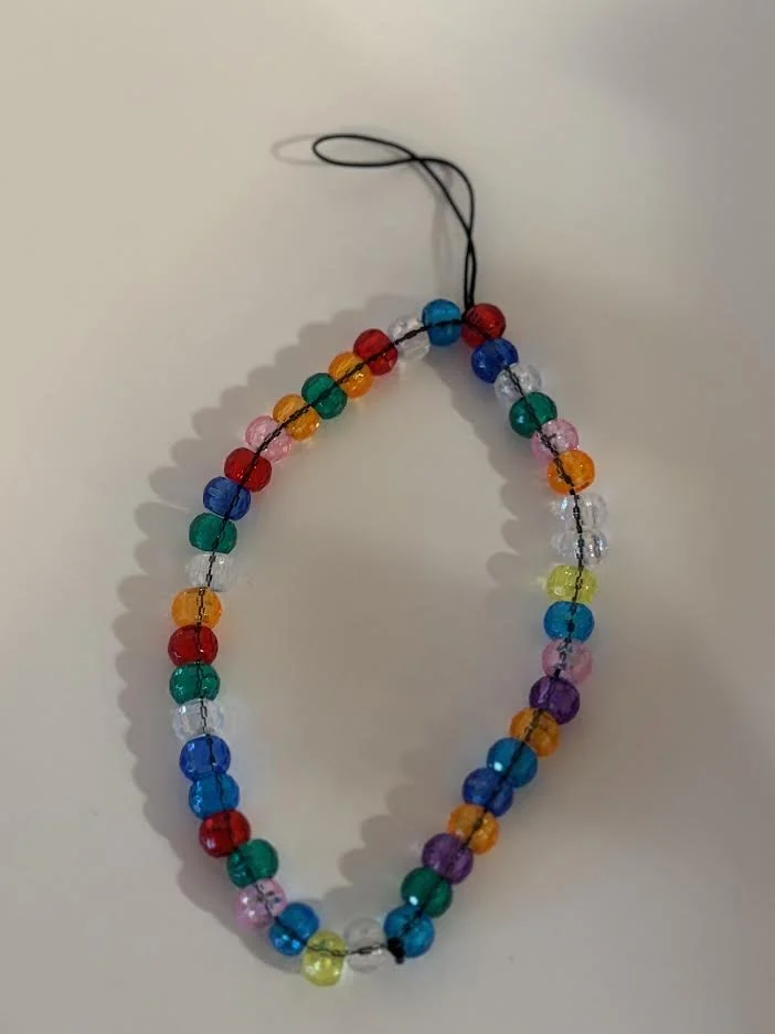 Beaded Phone Charm