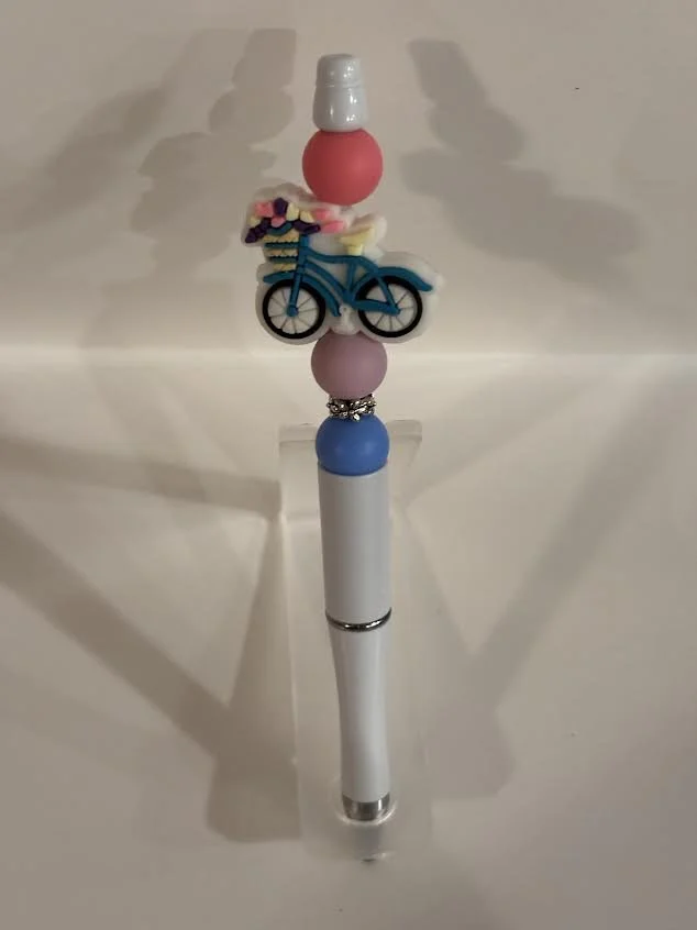 Bicycle Beaded Pen