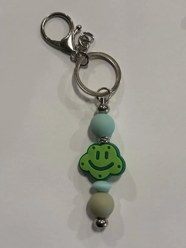 Green Cloud Keychain