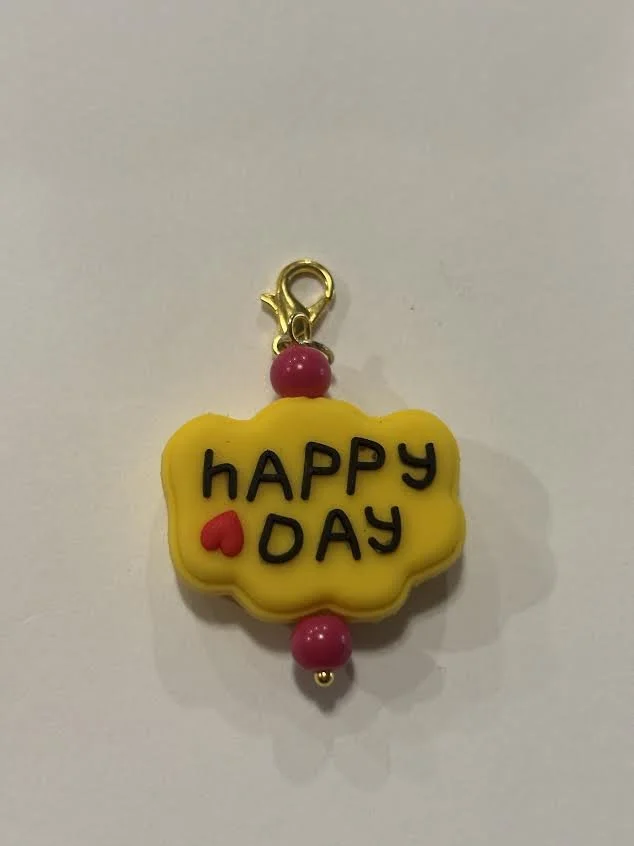 Happy Day Planner Charm