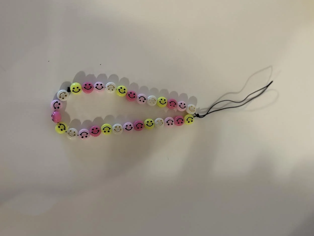Beaded Phone Charm