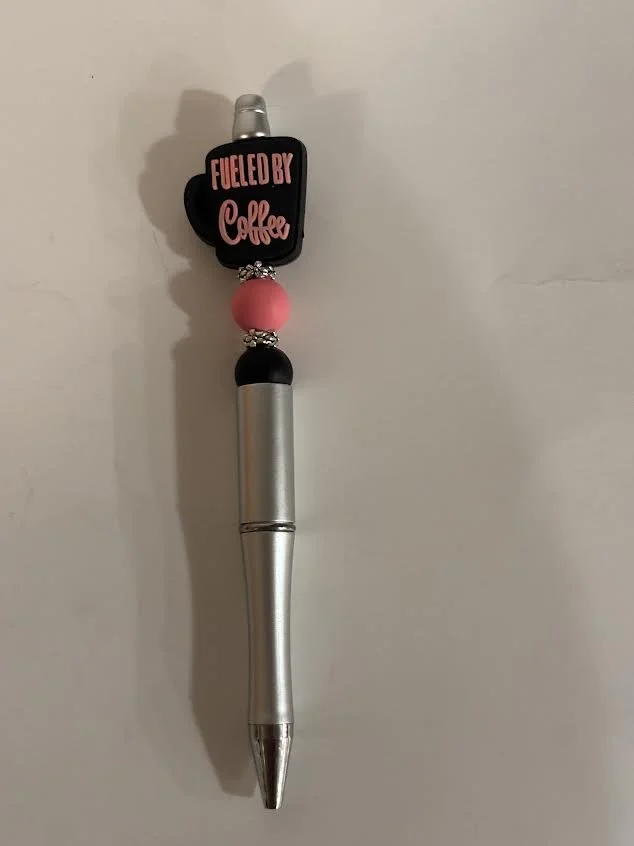 Coffee Beaded Pen