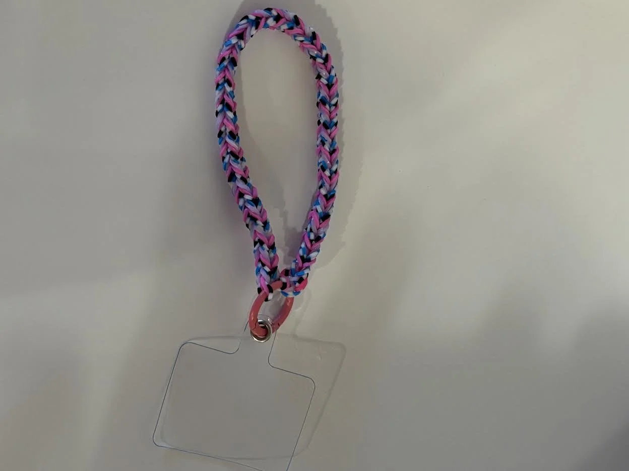 Rainbow Loom Phone Charm