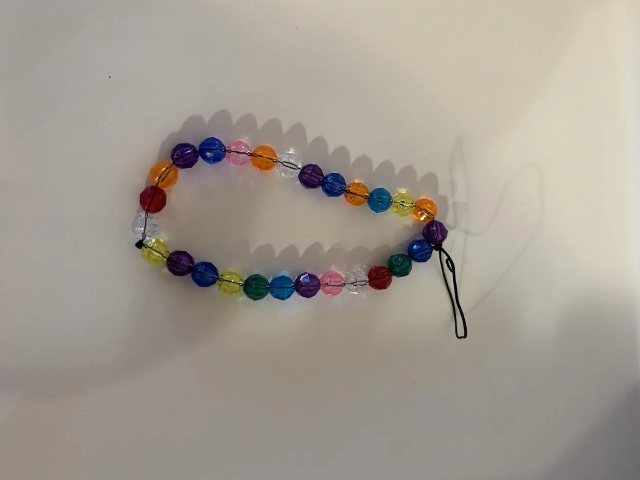 Beaded Phone Charm