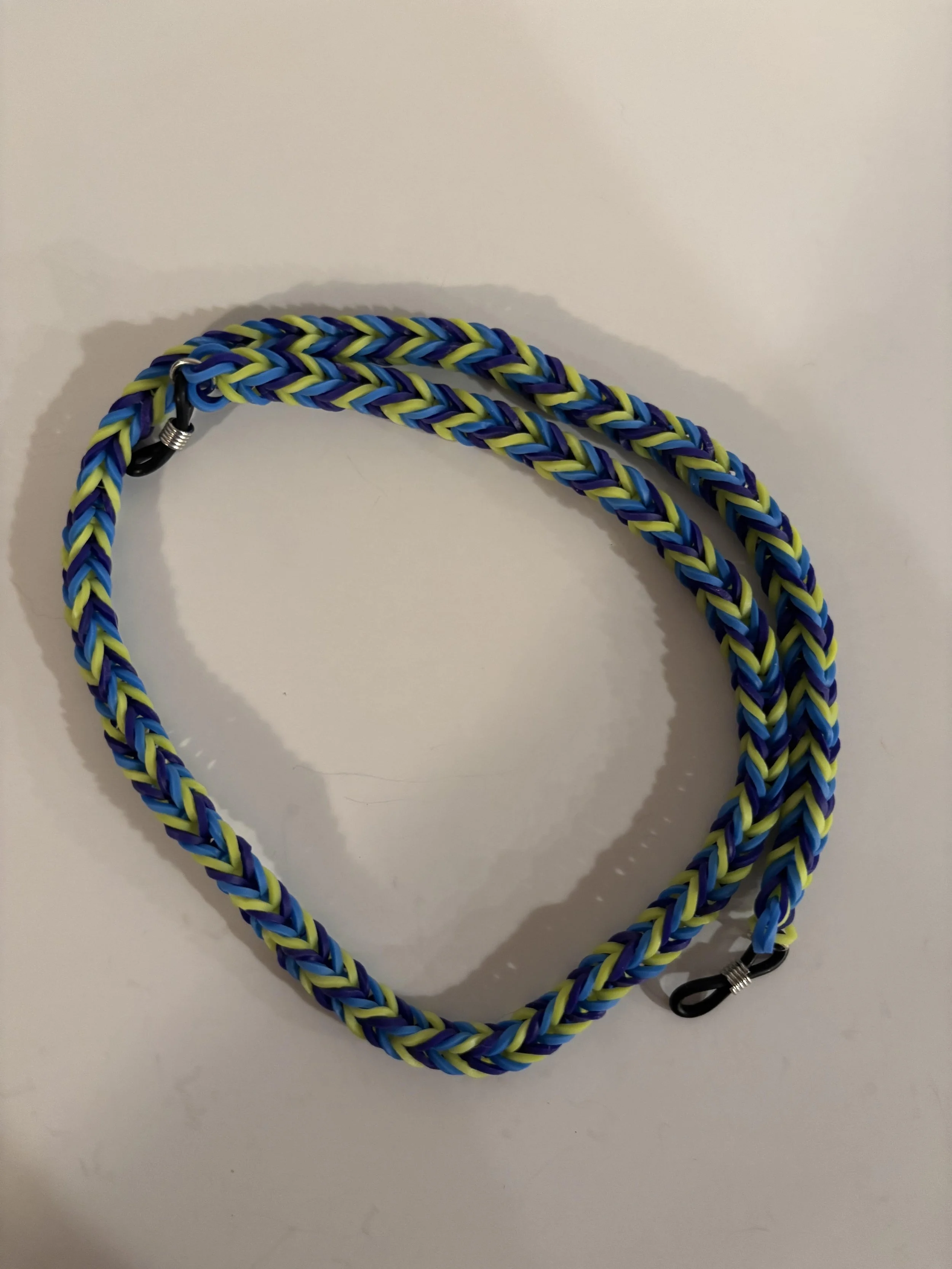 Rainbow Loom Eye Glass Chain