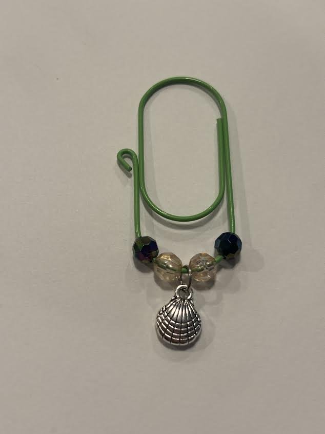 Silver Paper Clip Charm